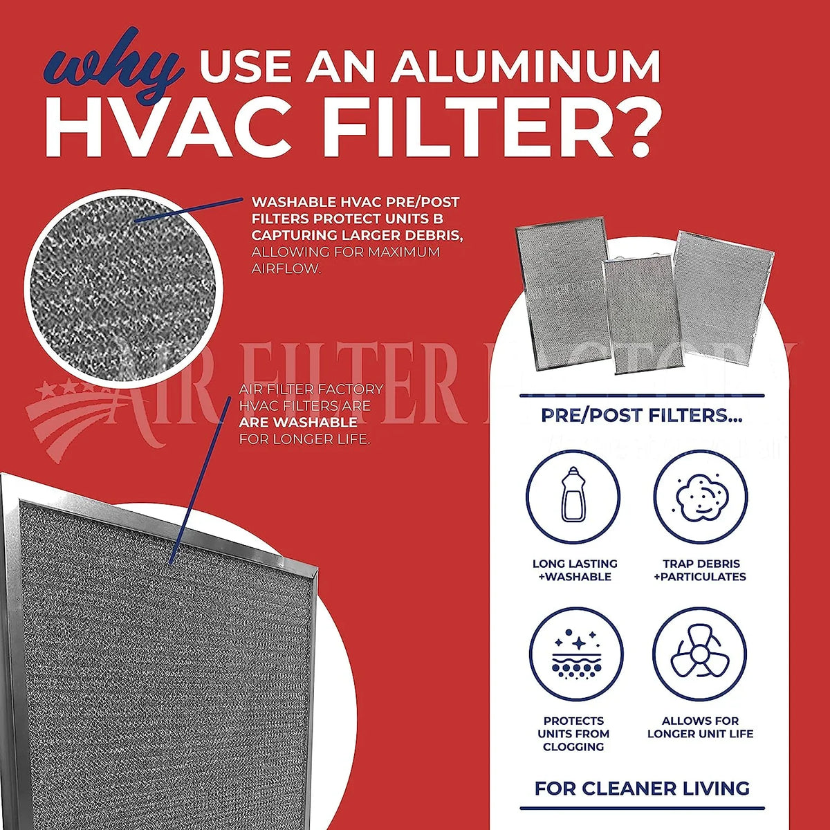 2 Pack Replacement For Nordyne 917763 HVAC Furnace Aluminum Sizecreen Pre-Filters