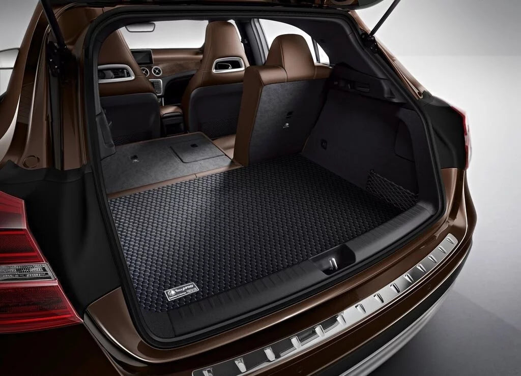 ToughPRO - Cargo Mat Compatible with JEEP Cherokee - All Weather Heavy Duty (Made in USizeA) - Black Rubber - 2016
