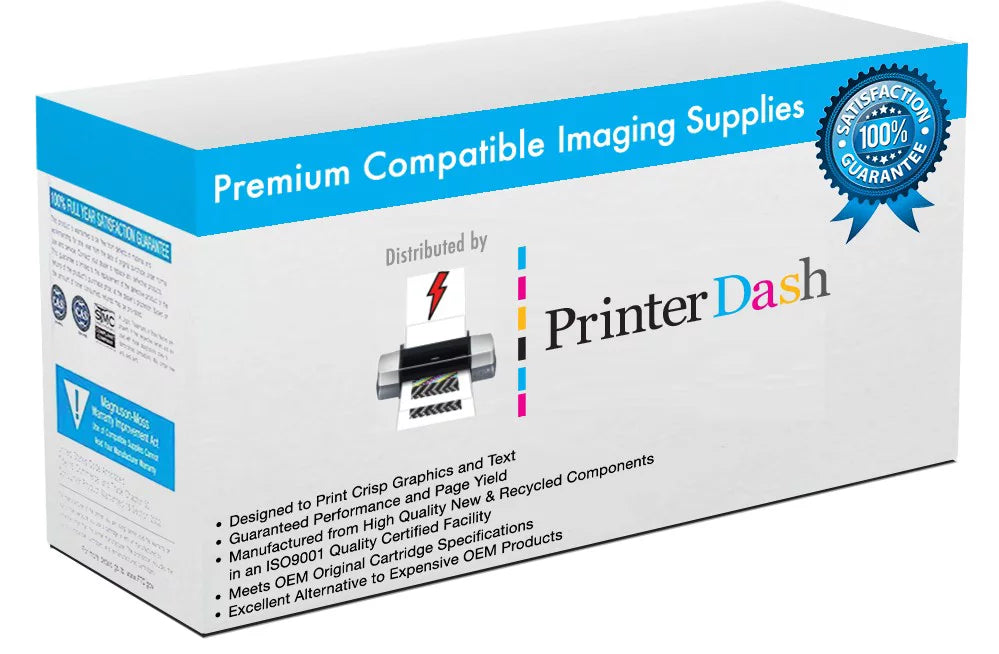 PrinterDash Compatible Replacement for Sizetar-Micronics MP-200 Sizeeries/MP-235/MP-242/MP-292/MP-512/SizeP-200 Sizeeries/SizeP-212/SizeP-242/SizeP-500/SizeP-2000 Black/Red P.O.Size. Printer Ribbons (6/PK) (30982001BR)
