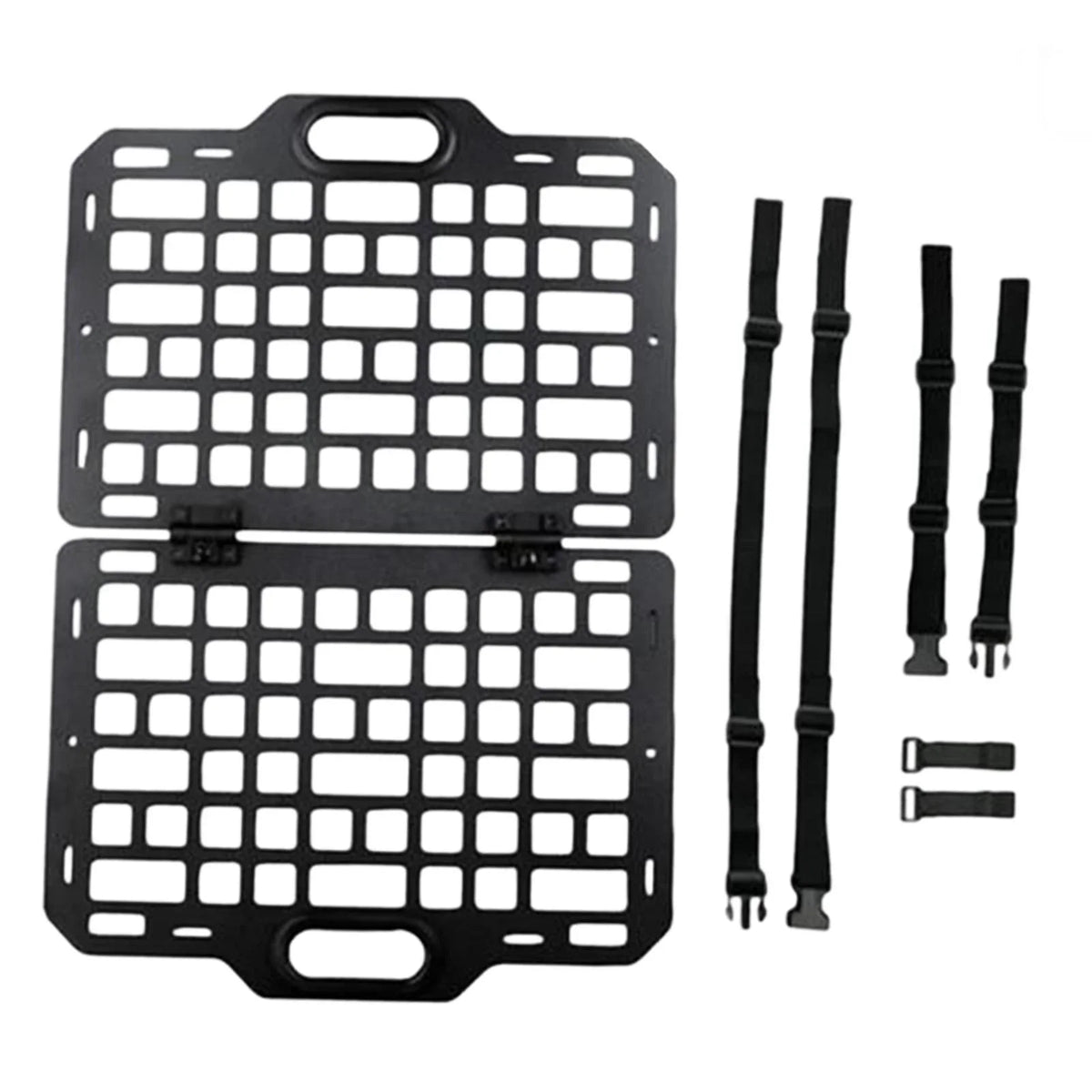 funtasica Auto Sizeeat Back Organizer Modular Sizetorage Molle Panel Car Sizeeatback Hanging Plate Auto Sizeeat Panel for Automotive Truck Parts