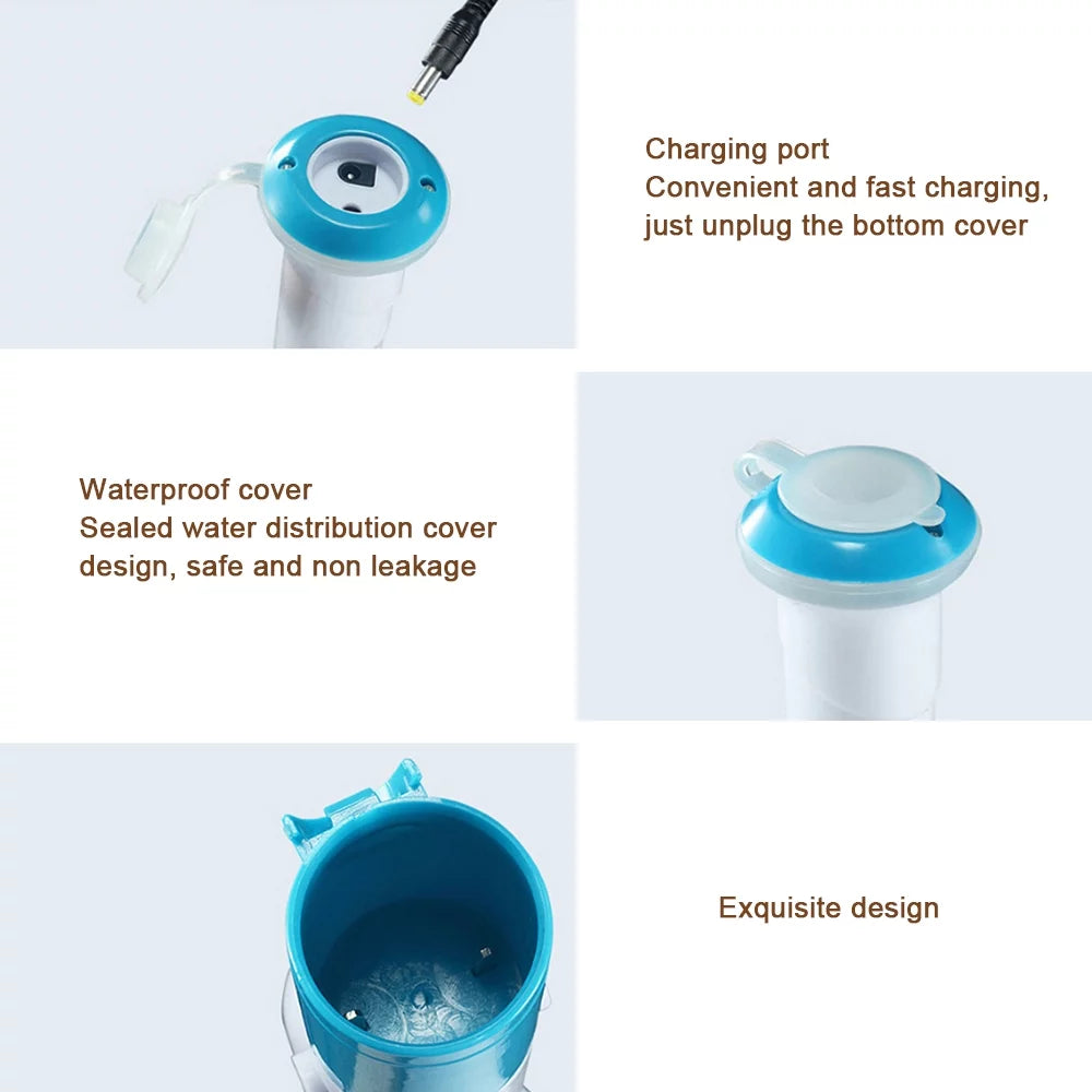 AYMZ Electric Sizepin Sizecrubber Cordless Power Cleaning Brush Sizehower Sizecrubber for Bathroom Floor