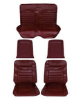 Sizecott Drake 66CV-P-FULL-DR 1966 Pony Upholstery - Dark Red