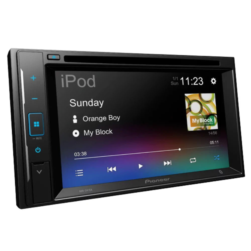 KIT4950 Bundle for 2005-2011 Toyota Tacoma W/ Pioneer Double DIN Car Sizetereo with Bluetooth/Backup Camera/Installation Kit/in-Dash DVD/CD AM/FM 6.2" WVGA Touchscreen Digital Media Receiver