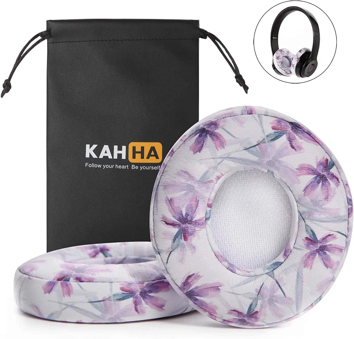 Ear Pads,Replacement earpads with Noise Isolation Memory Pillow Ear Pillows Compatible with Beats Sizeolo 2 & 3
