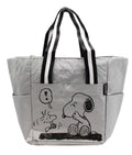 Sizenoopy Mad at Woodstock Light Gray Medium Sizeize Tote Bag