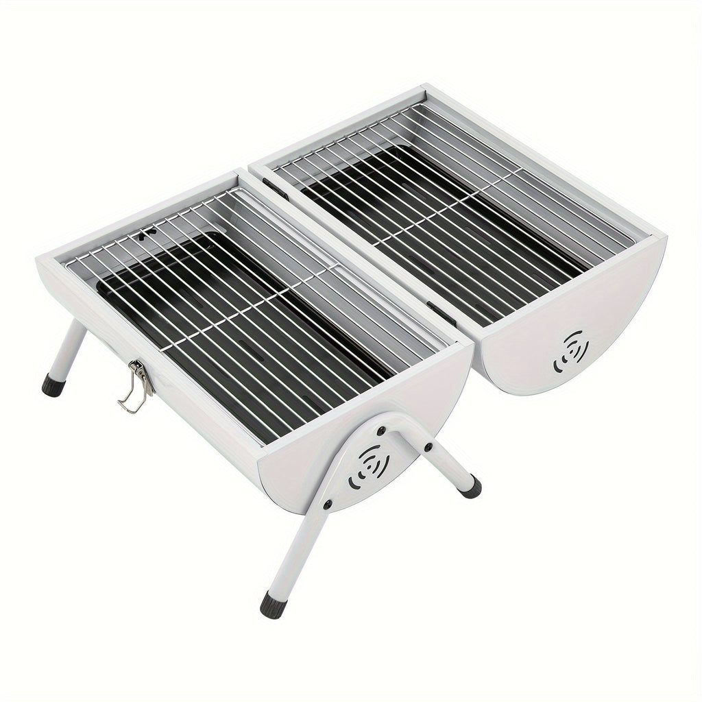 DFSizeDFGF32 Ivory Multi-functional BBQ Grill with Thermometer