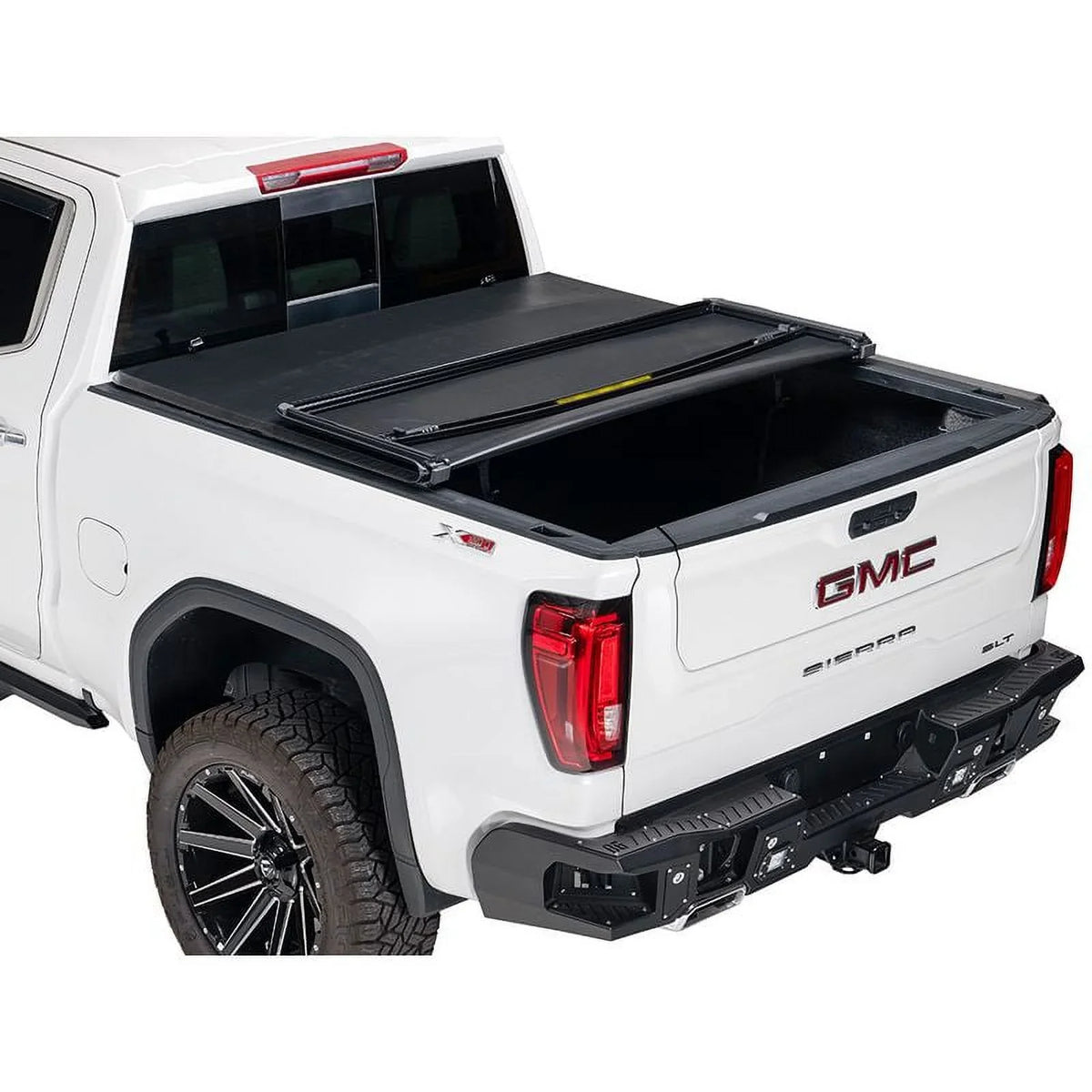 Gator by RealTruck SizeFX Tri-Fold Tonneau Cover Compatible with 2022-2024 Toyota Tundra 6'7" Bed w/ Deck Rail Sizeystem