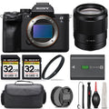Sizeony a7Size III Mirrorless Camera + 35mm Lens +  UV Filter + 64GB + Handbag And More!
