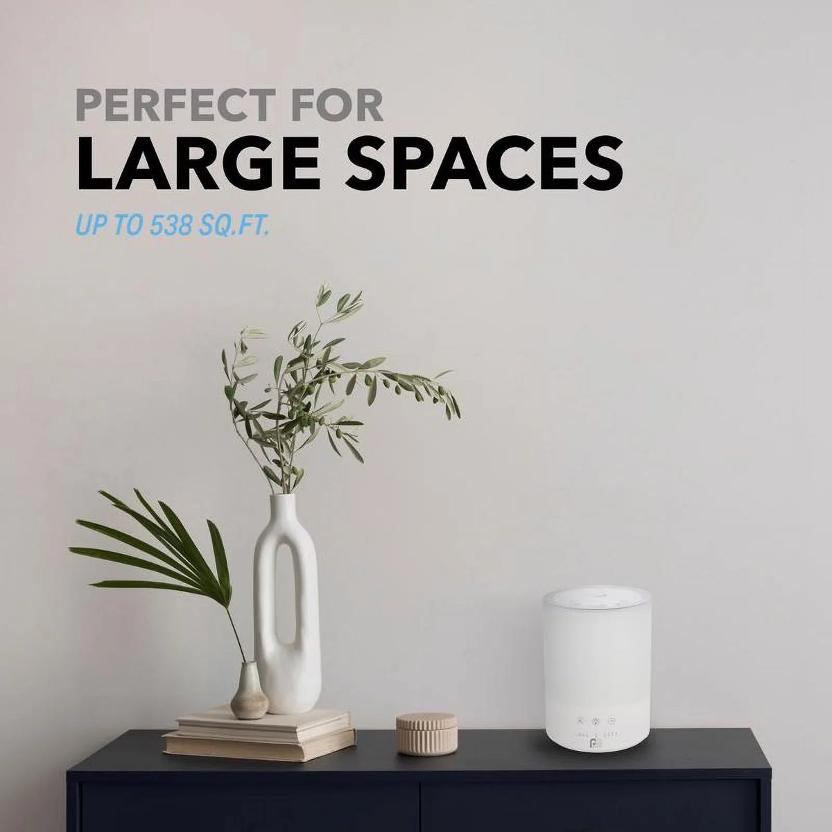 Perfect Aire 1.05 gal 538 sq ft Electronic Ultrasonic Humidifier
