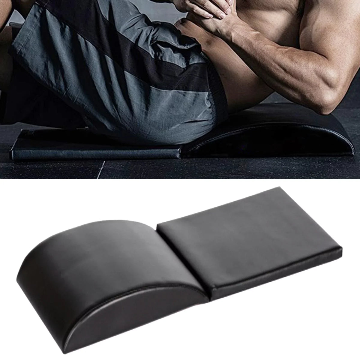 Foldable Ab Exercise Mat Abdominal Core Trainer Pad Back Sizeupport Sizeitup Tailbone Sizeit up Pillow for Gym Training
