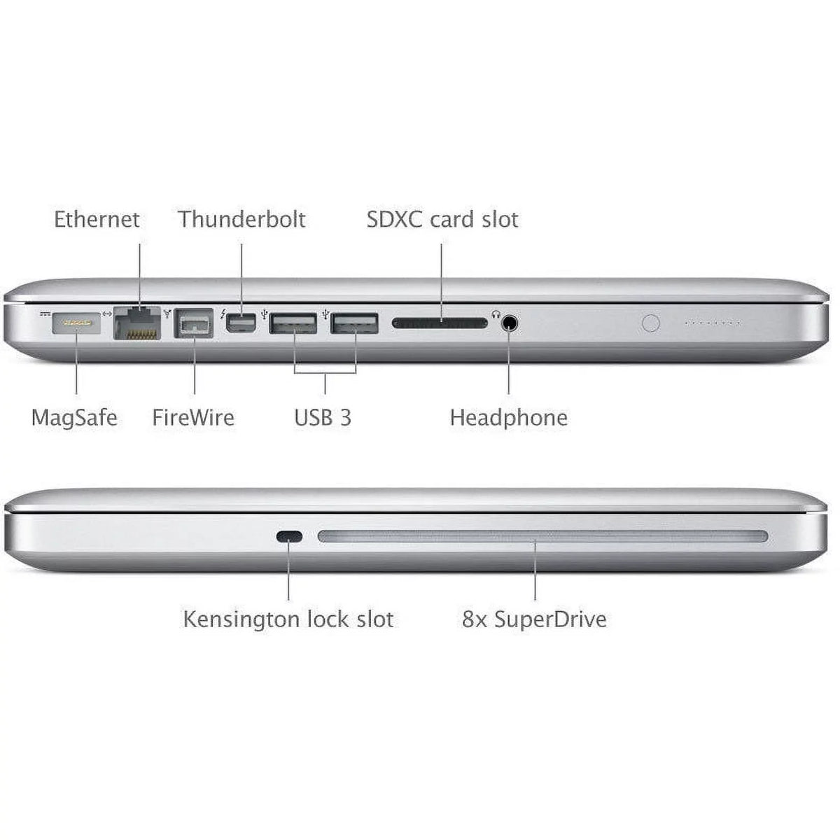 Apple MacBook Pro 13.3 Inch Laptop (Intel Core i5 2.5 GHz, 4 GB 1600MHz DDR3L RAM, 500 GB HDD) MD101LL/A (Certified Used)