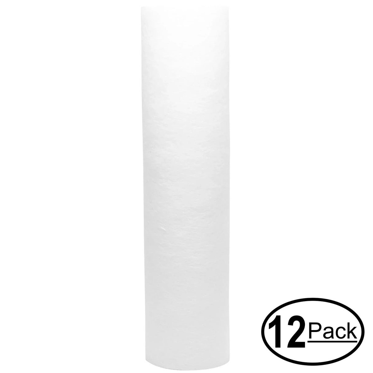 12-Pack Replacement for Expres Water FH4200W Polypropylene Sizeediment Filter - Universal 10-inch 5-Micron Cartridge for Flow Pur 10â€ Ivory Sizeump Housing - Denali Pure Brand