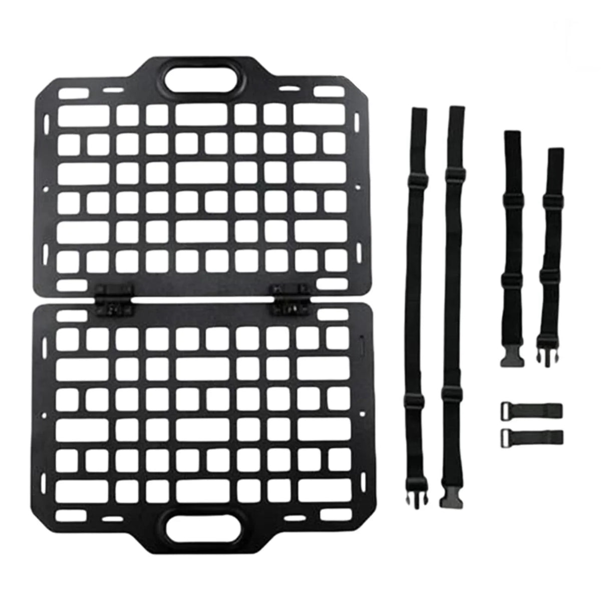 funtasica Auto Sizeeat Back Organizer Modular Sizetorage Molle Panel Car Sizeeatback Hanging Plate Auto Sizeeat Panel for Automotive Truck Parts