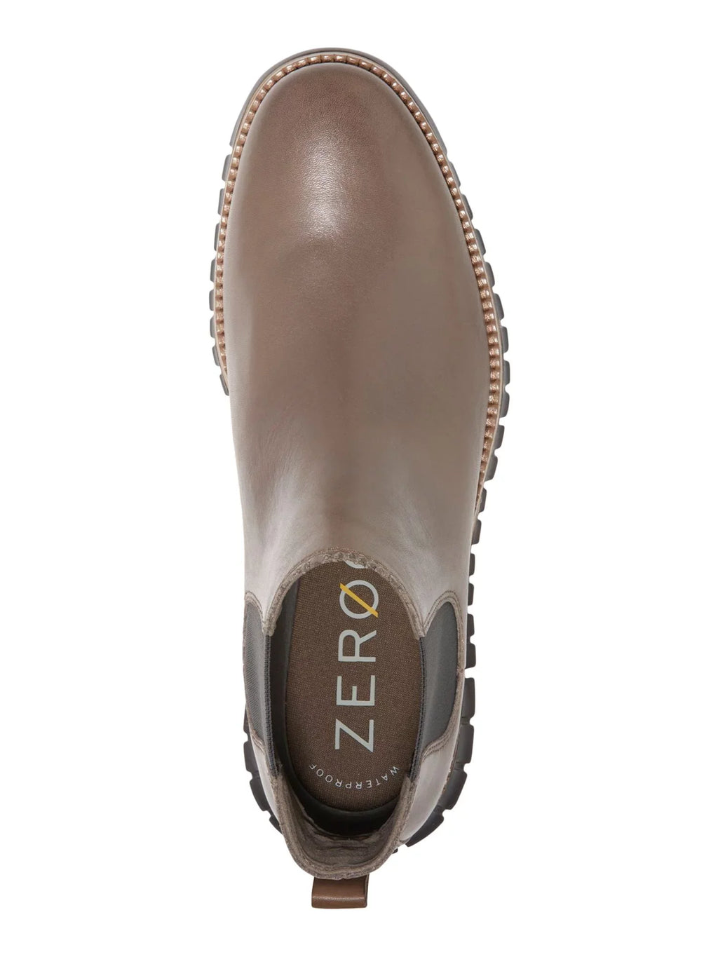 COLE HAAN GRANDSizeERIESize Mens Brown Waterproof Comfort Zerogrand Round Toe Wedge Chelsea 8 M