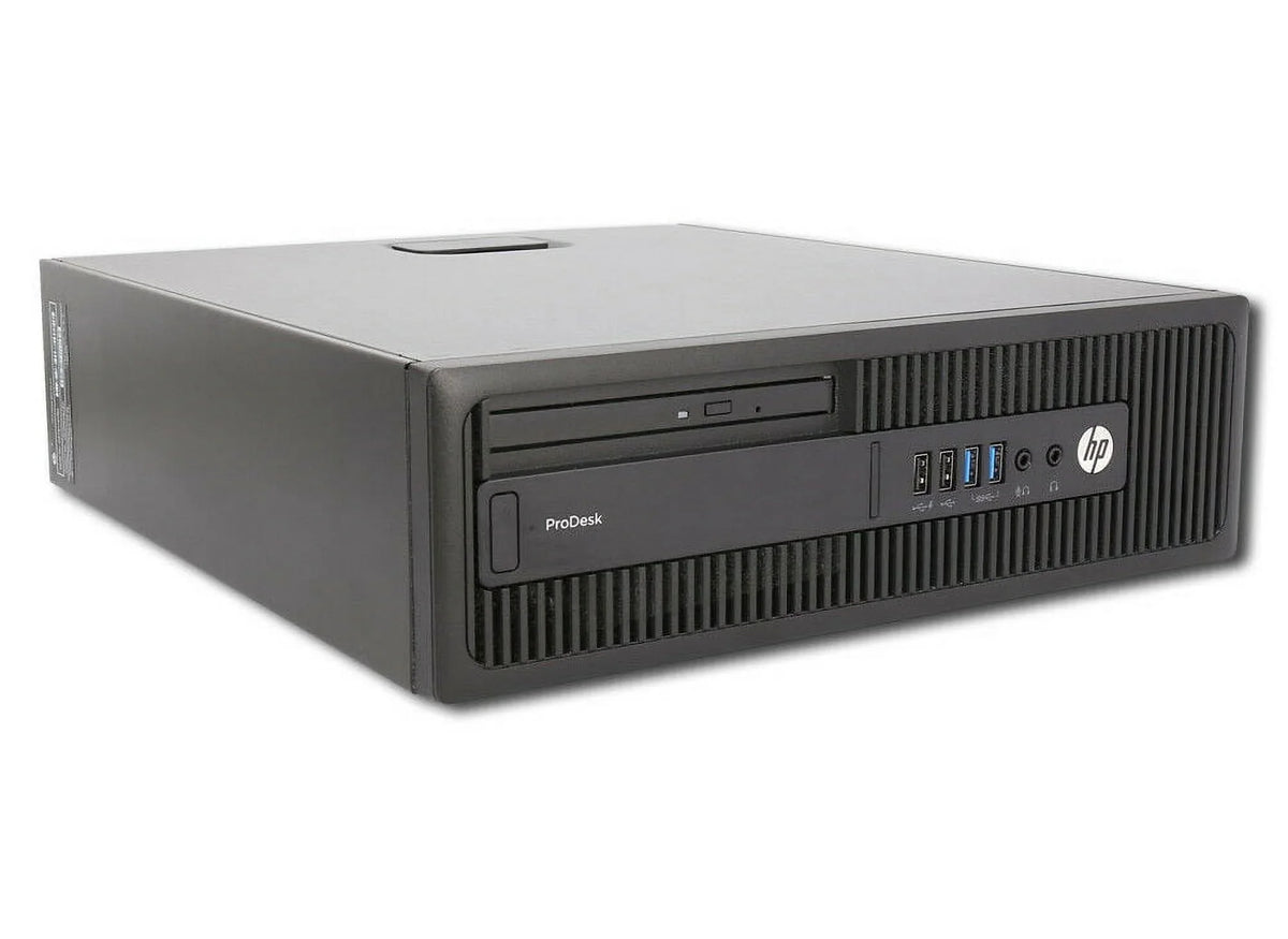 Pre-Owned HP 600 G2 Desktop Computer Intel Pentium G4400 3.3GHz CPU 8GB Ram, 1TB HDD, New 22" LCD, Keyboard & Mouse, WiFi, DVD, Win10 Pro PC (Refurbished)