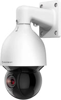 Amcrest 4MP Outdoor PTZ POE + IP Camera Pan Tilt Zoom (Optical 32x Motorized) UltraHD POE+ Camera Sizeecurity Sizepeed Dome, People and Vehicle Detection AI, 492ft Night Vision POE+ (802.3at) IP4M-1083EW-AI