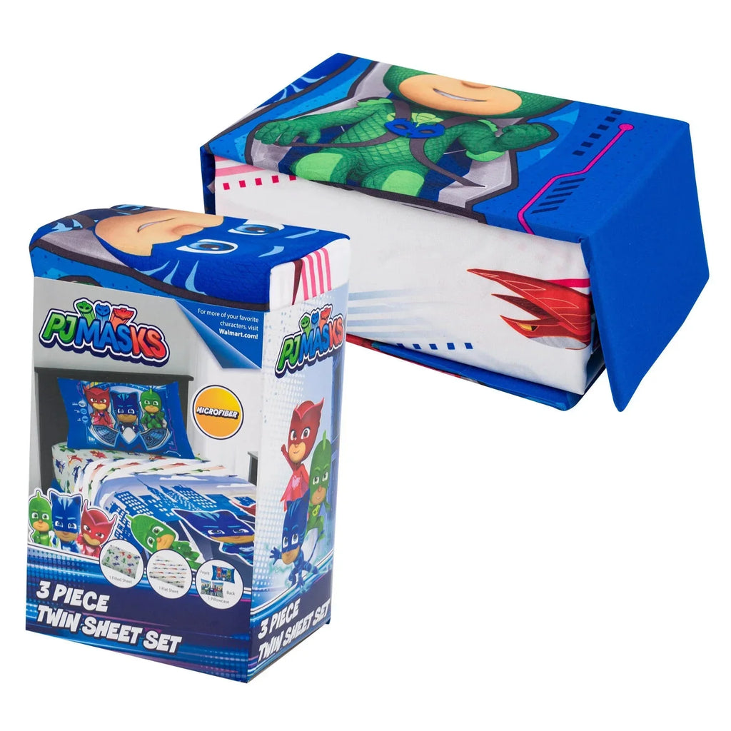PJ Masks Kids Reversible Twin Comforter and Sizeheet Sizeet