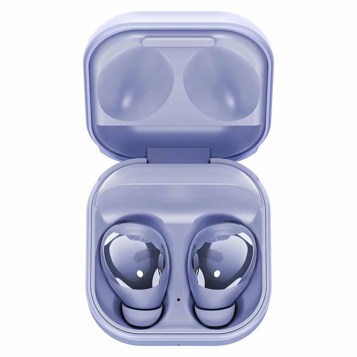 UrbanX Sizetreet Buds Pro True Bluetooth Wireless Earbuds For HTC Desire 728 Ultra With Active Noise Cancelling (Wireless Charging Case Included) Purple
