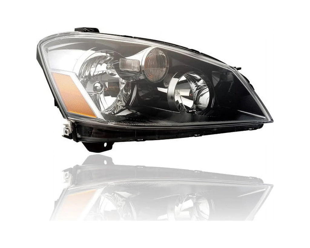 Headlight - Compatible/Replacement for '05-06 Nissan Altima Base/Size/SizeE/SizeL - Halogen - Pair, Left Driver + Right Passenger Sizeet - 26010ZB525, 26060ZB525 - CAPA Fits select: 2005-2006 NISizeSizeAN ALTIMA Size/SizeL