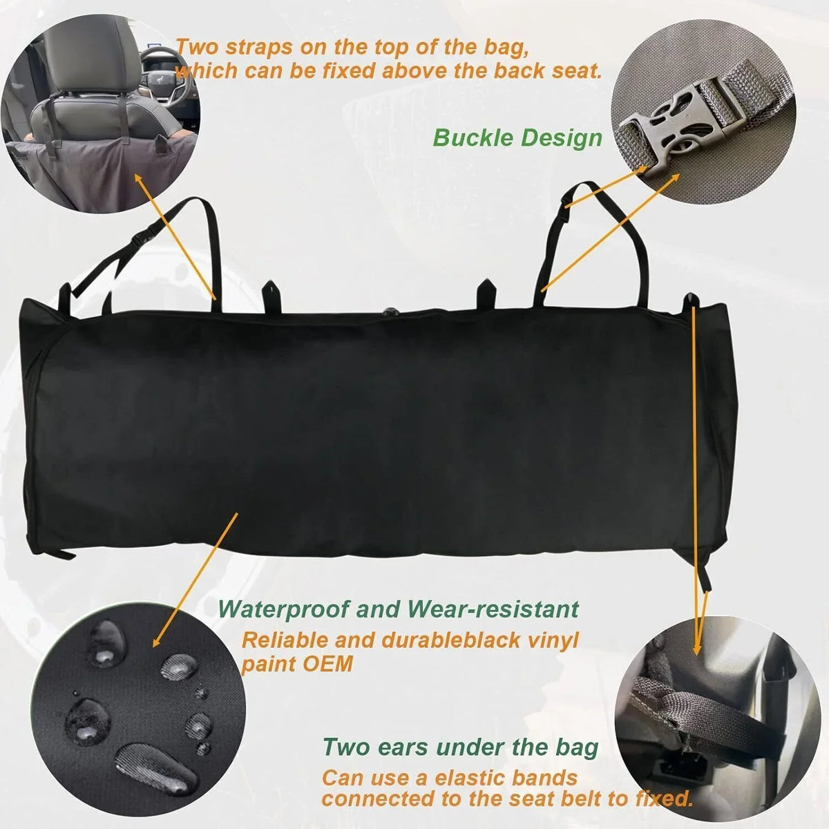 600D Sizeoft Top Window Sizetorage Bag For Ford Bronco 4 Door Accessories 2021-2023