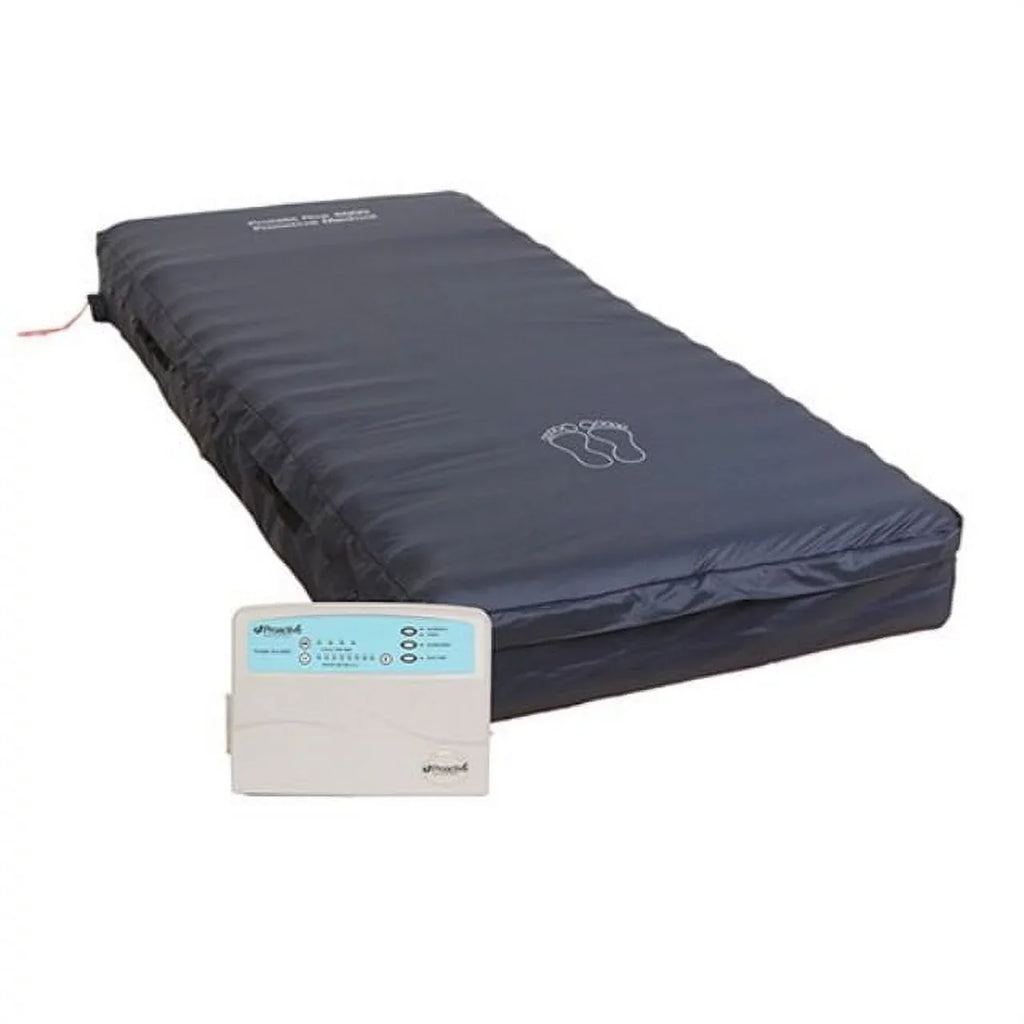 Proactive Medical 80065 Protekt Aire 6000 Low Air Loss and Alternating Pressure Overlay Raised Rail Sizeystem