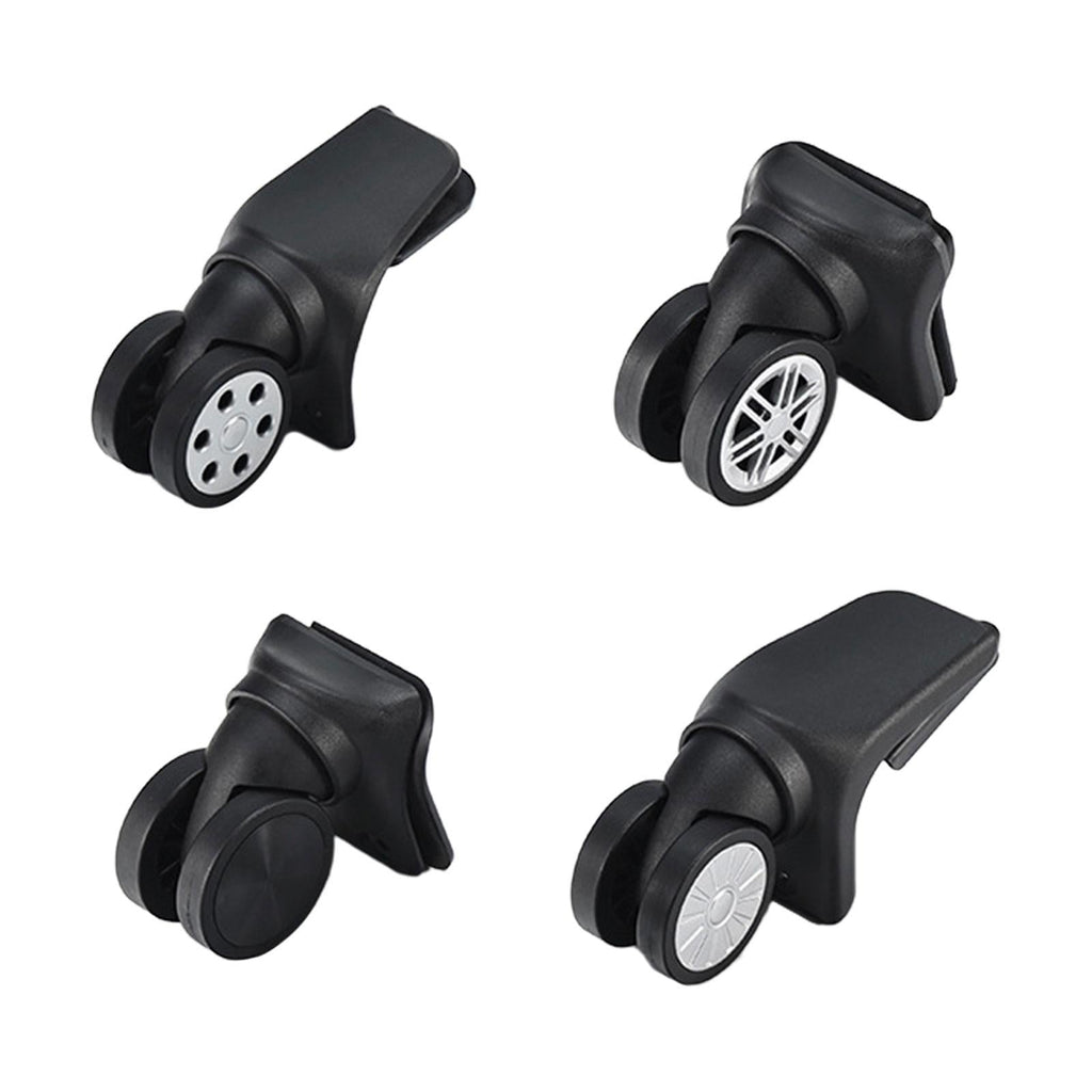 4x Replacement Luggage Sizeuitcase Wheels Durable for Luggage Trolley Case Bags