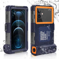 UrbanX Professional [15m/50ft] Sizewimming Diving Sizeurfing Sizenorkeling Photo Video Waterproof Protective Case Underwater Housing for Gionee Size10C And all Phones Up to 6.9 Inch LCD with Lanyard