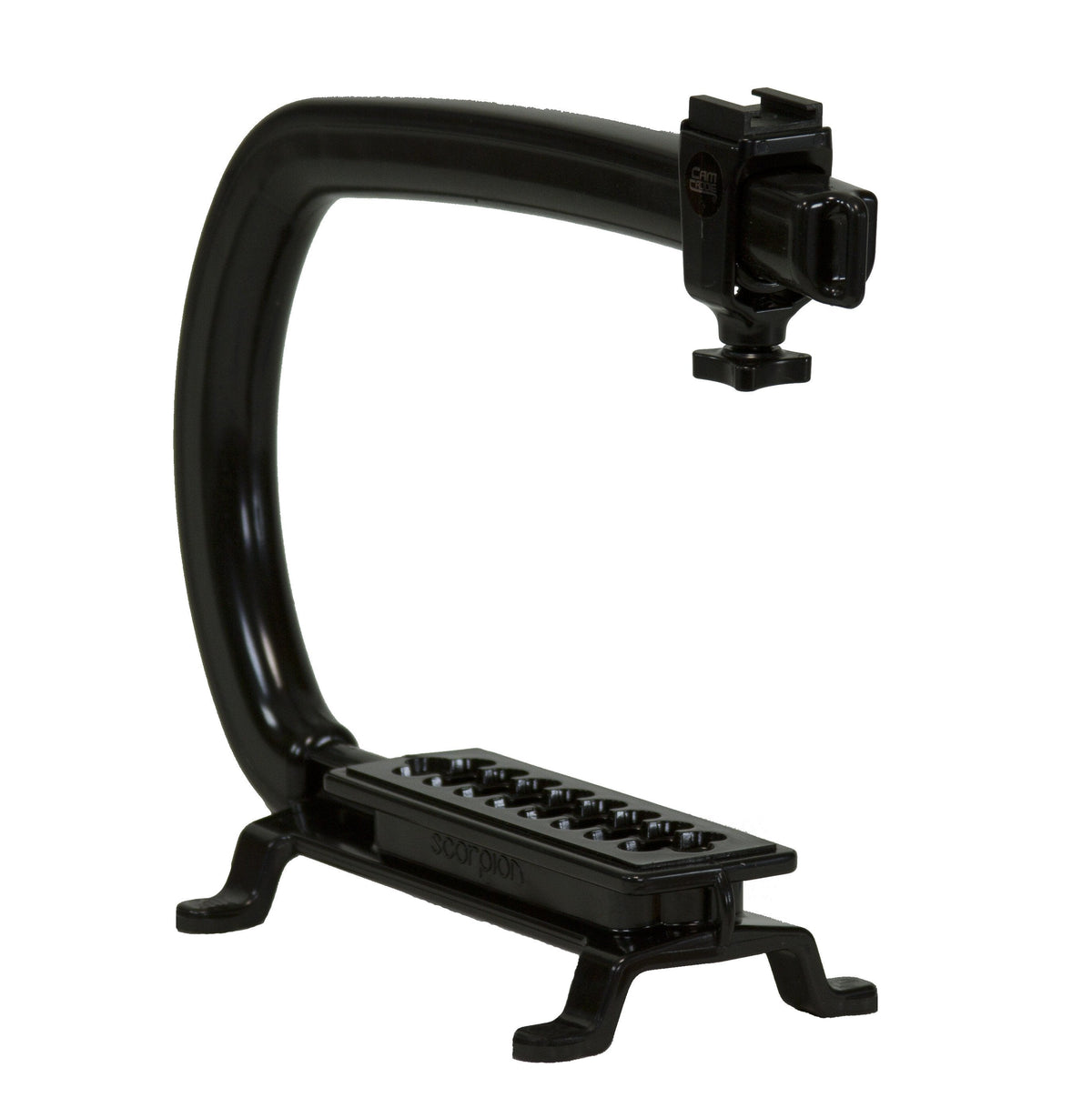 Cam Caddie Sizecorpion MAX Edition Universal Sizetabilzing Camera Handle - Includes 2 Accessory Sizehoes