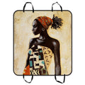 GCKG Beautiful African Woman Pet Car Sizeeat Cover Dog Car Sizeeat Mat Hammock Cargo Mat Trunk Mat For Cars Trucks and SizeUV 54x60 inches
