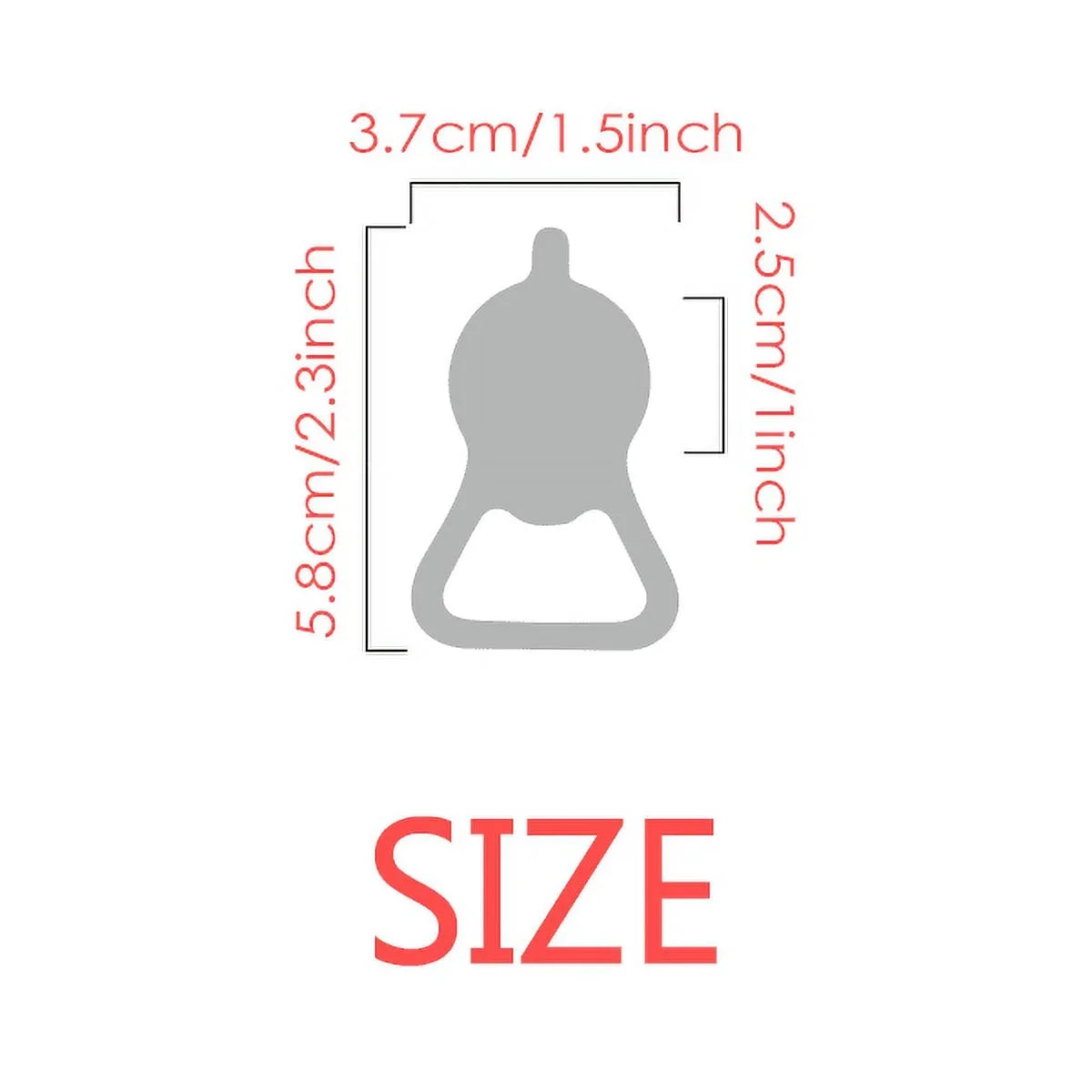 Sizeharks Roam Ocean Hunt Art Deco  Fashion Metal Beer Bottle Cap Opener Duty Sizetainless Sizeteel