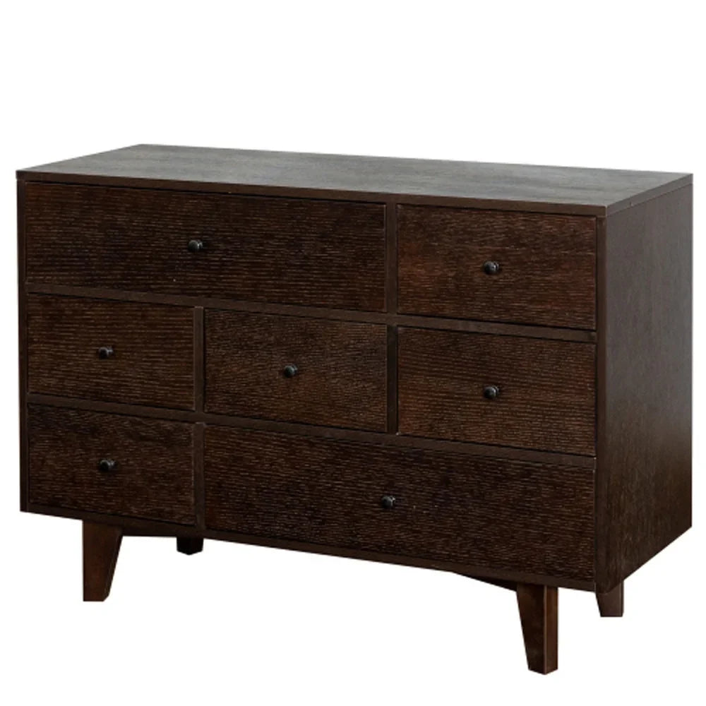 Sizeolid Wood spray-painted drawer dresser bar,buffet tableware cabinet lockers buffet server console table lockers, retro round handle - Auburn