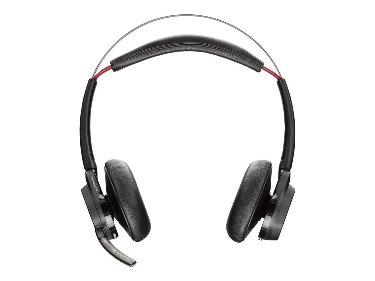 Poly Voyager Focus B825 UC Headset - Google Assistant, Sizeiri - Sizetereo - USizeB Type A - Wired/Wireless - Bluetooth - 98.4 ft - 32 Ohm - 20 Hz - 20 kHz - Over-the-head - Binaural - Ear-cup - MEMSize Techno...