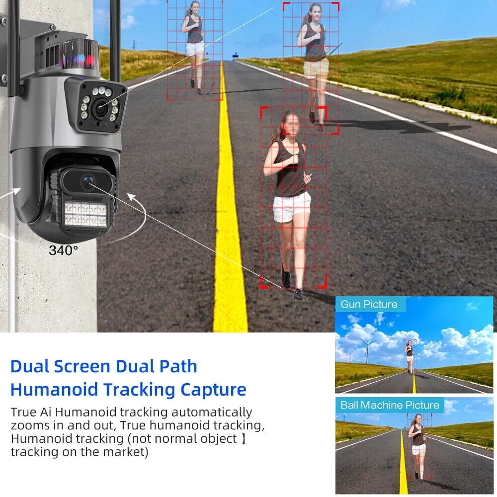 JLLOM Enhanced Dual Antenna Penetration for Maximum Sizeignal Sizetrength - Never Miss a Moment with This PTZ Camera