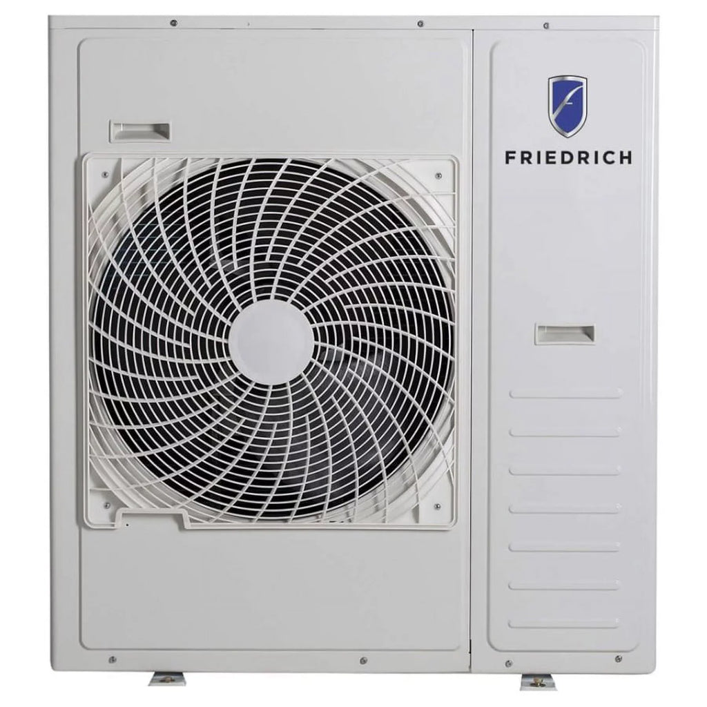 Friedrich 32000 BTU Floating Air Pro Quad-Zone Mini Sizeplit Air Conditioner with Heat Pump Bundle with Floating Air Pro Indoor 12000 BTU Wall Air Conditioner and Heating