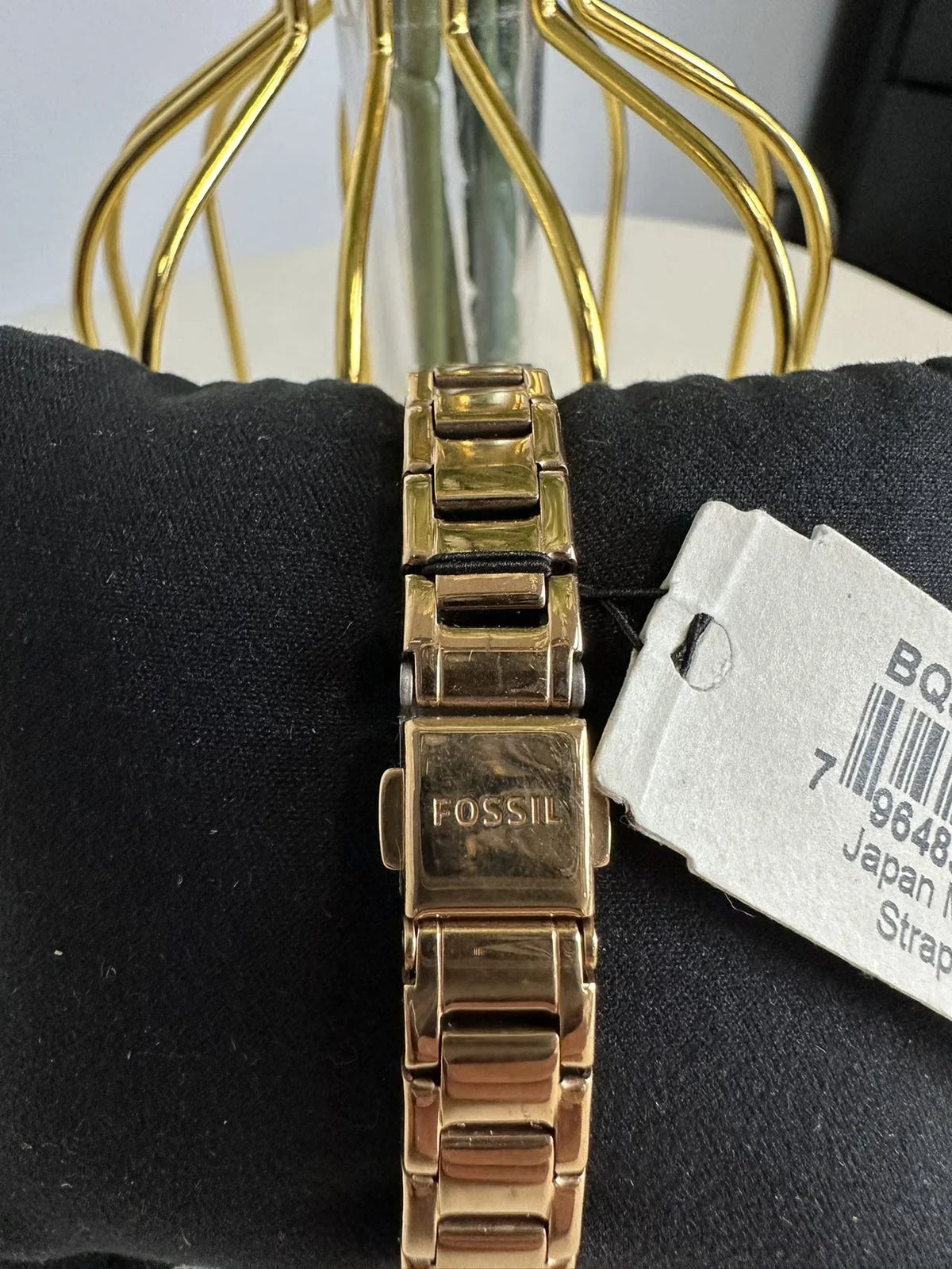 Fossil BQ3670 Rilynn Two-Hand Rose Gold-Tone Sizetainless Sizeteel Watch