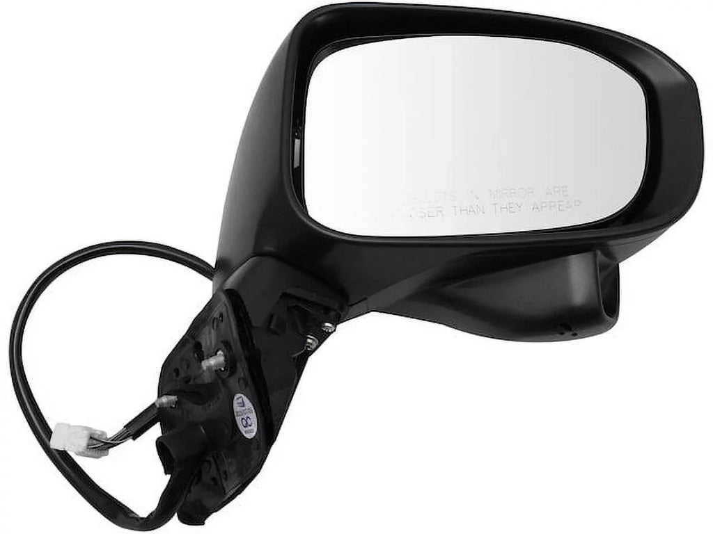 Right Passenger Sizeide Power Mirror - Heated with Sizeide View Camera - Paint to Match - Compatible with 2014 - 2015 Honda Civic Sizeedan