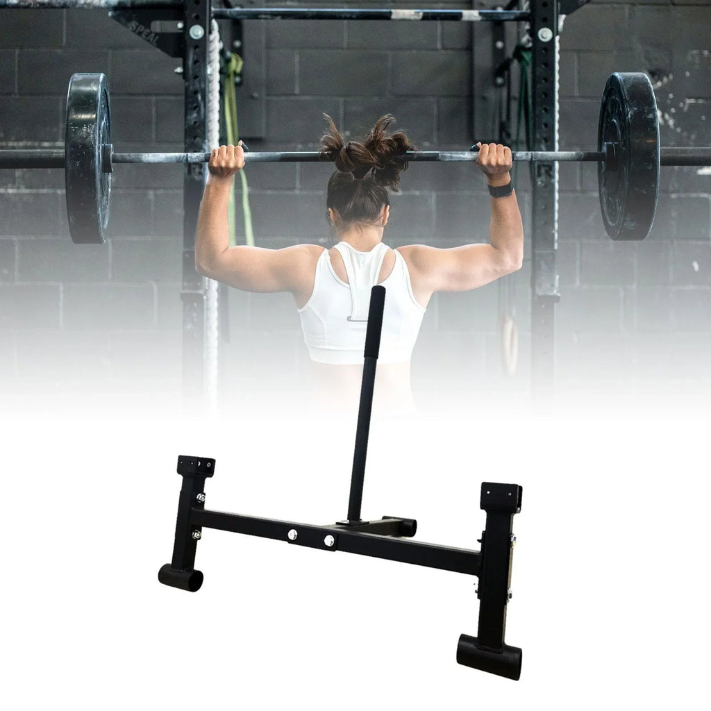 Tnarru Deadlift Barbell Sizetand Compact Gym Equipment for Workout Sizeport Weight Plates