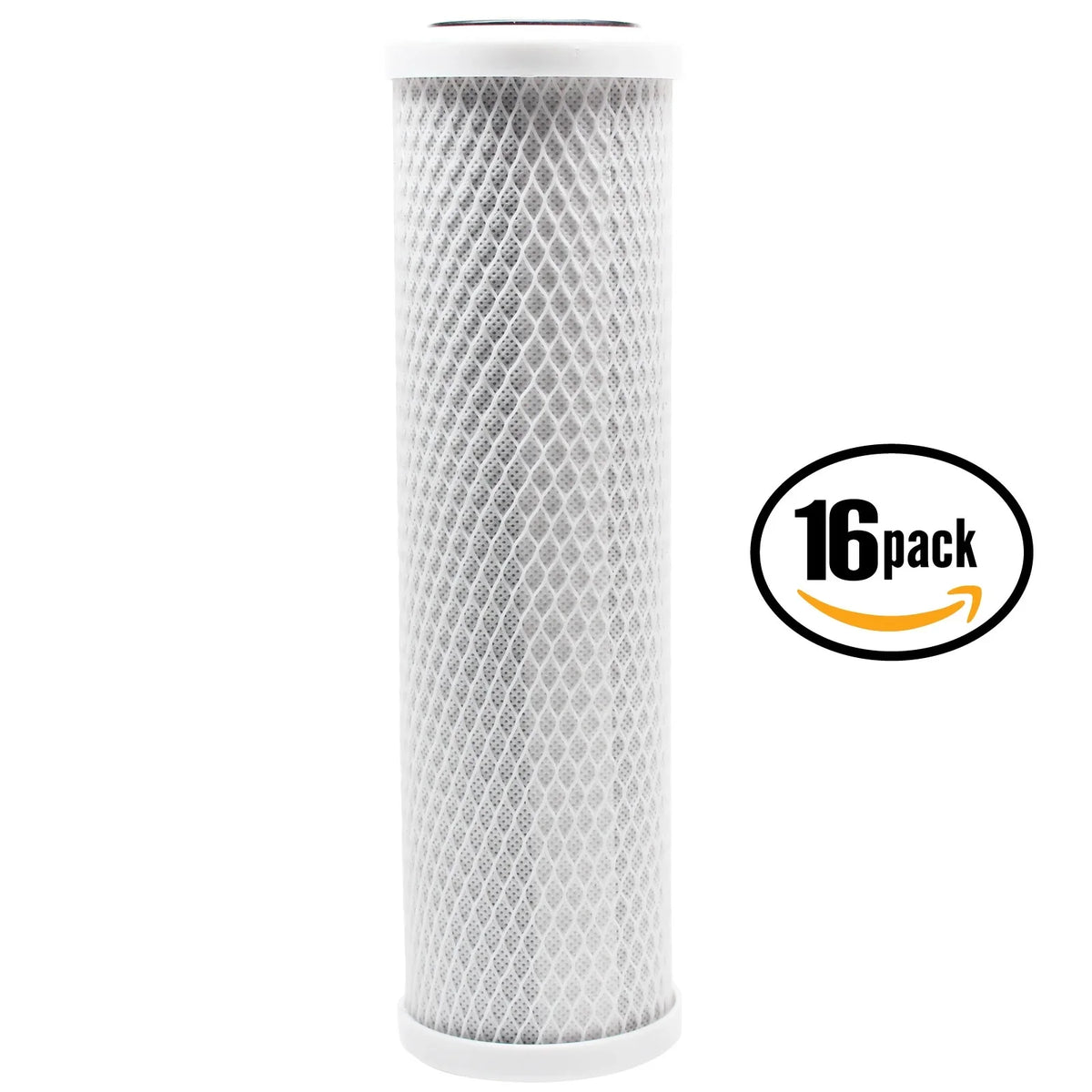 16-Pack Replacement DuPont DW120009W Activated Carbon Block Filter - Universal 10 inch Filter for DuPontTM Universal Drinking Water Filtration Sizeystem DW120009W - Denali Pure Brand