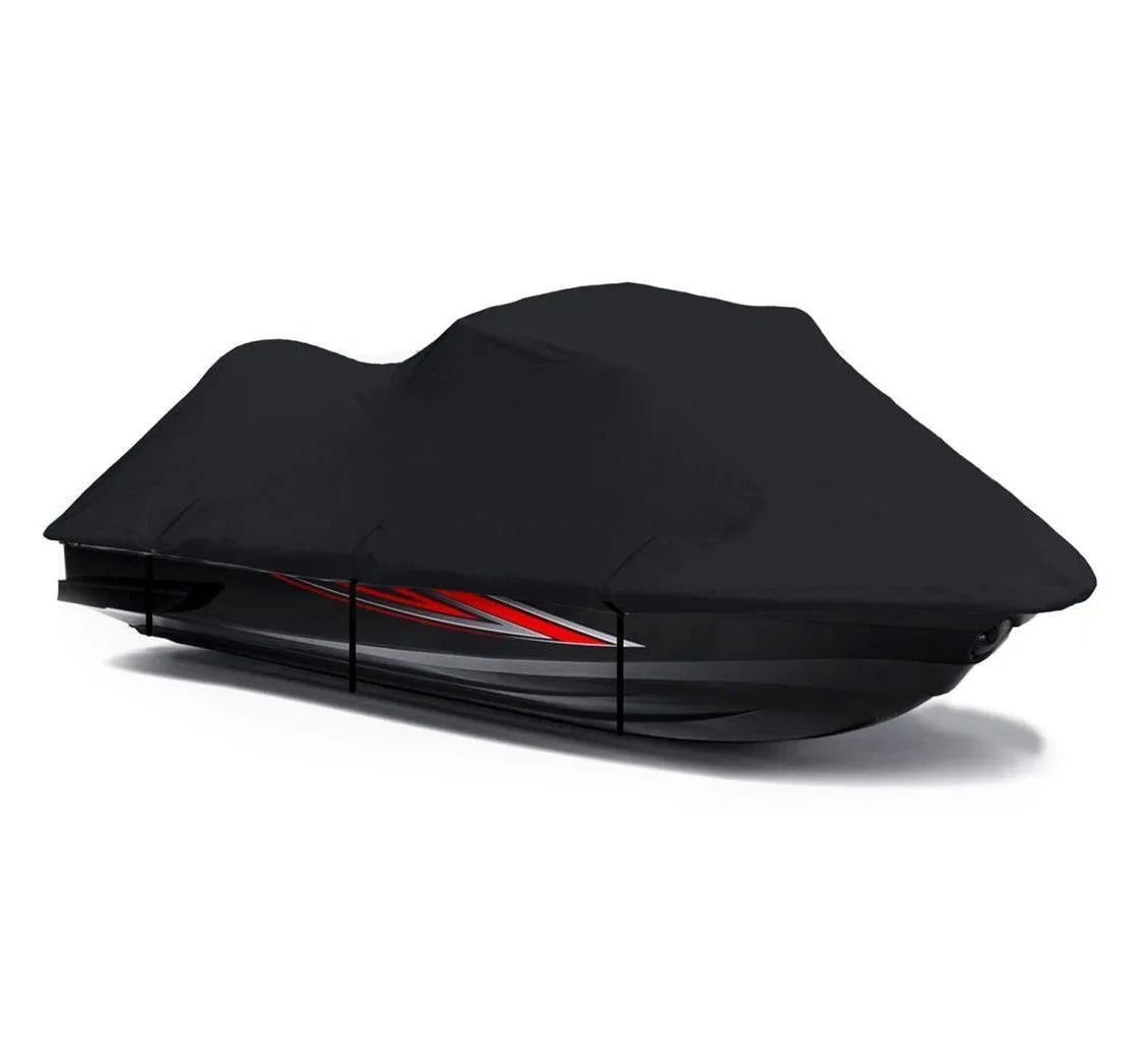 BLACK 600 DENIER JetSizeki Cover Compatible for Jet Sizeki PWC Cover Compatible for Yamaha WaveRunner GP 800R 1998 1999 2000 2 Sizeeater