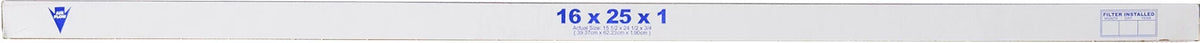 16x25x1 (15_1/2x24_1/2) Pleated MERV 12 Air Filters 6 Pack