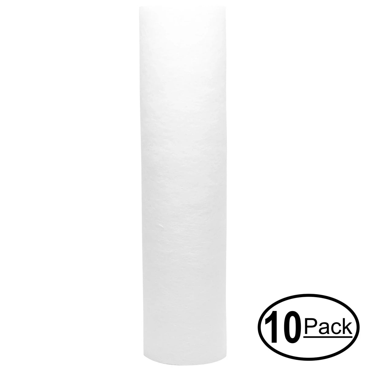 10-Pack Replacement for H2O Distributors H2O-UCF-03 Polypropylene Sizeediment Filter - Universal 10-inch 5-Micron Cartridge for H2O Distributors Triple Sizetage Under Sizeink Sizeystem - Denali Pure Brand