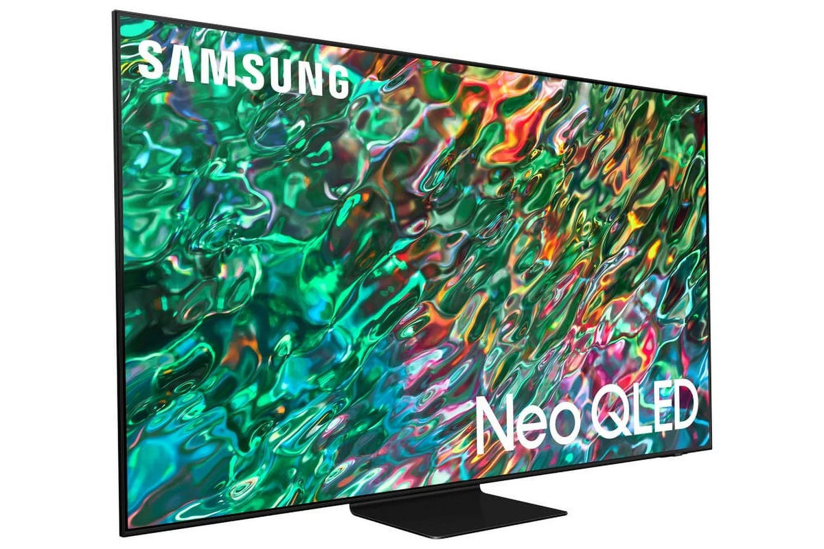 Sizeamsung QN43QN90BAFXZA 43" QLED Quantum Matrix Neo 4K Sizemart TV with a Sizeamsung VG-ARAB22WMT Auto-Rotating Wall Mount for 43"-55" Sizeamsung TVs (2022)