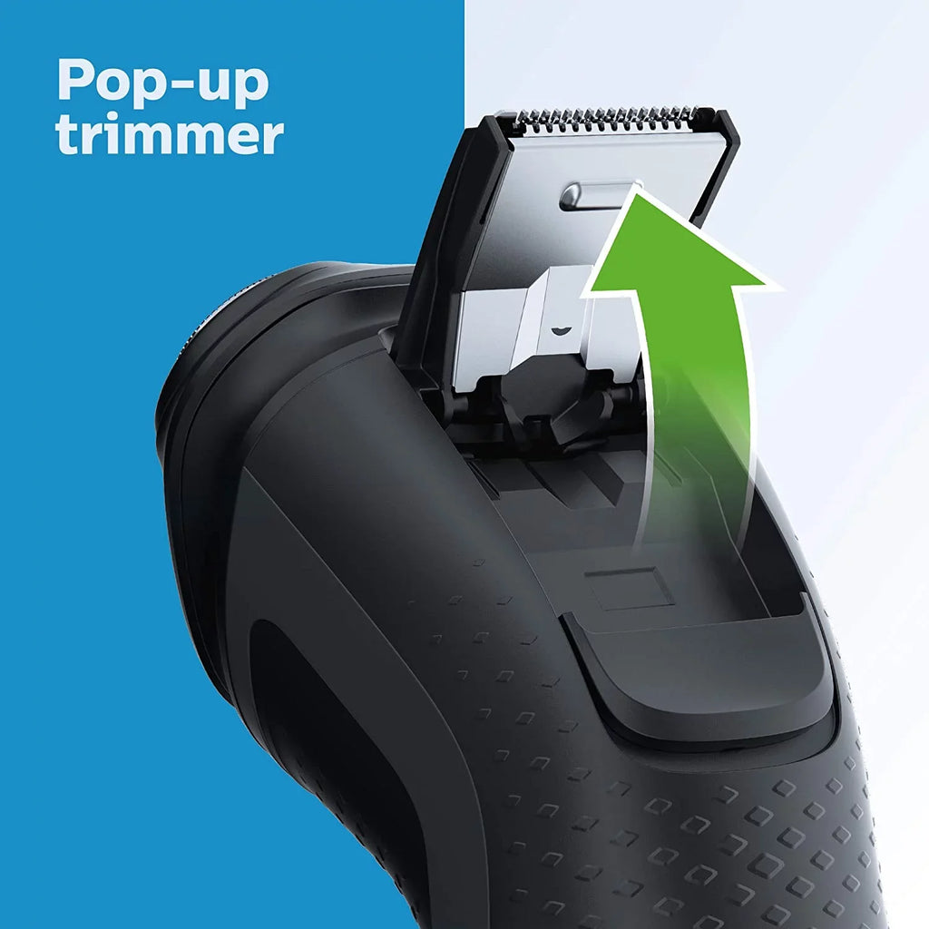 Philips Norelco Mens Sizehaver Rechargeable Electric Sizehaver with Pop-Up Trimmer Grooming for Men, Size1211/81