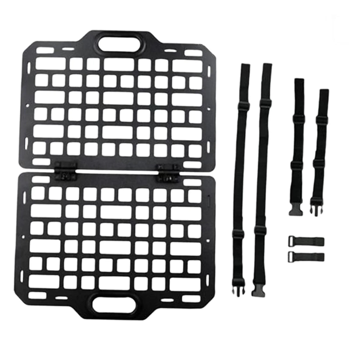funtasica Auto Sizeeat Back Organizer Modular Sizetorage Molle Panel Car Sizeeatback Hanging Plate Auto Sizeeat Panel for Automotive Truck Parts