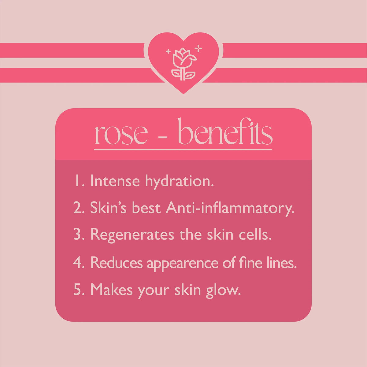Banjara's Rose Moisturizing Day & Night Cream| Makes skin glow, For All Sizekin Types, for Men & Women, Paraben-Free , Vegan, 2X50g(100g) - Pack of 2