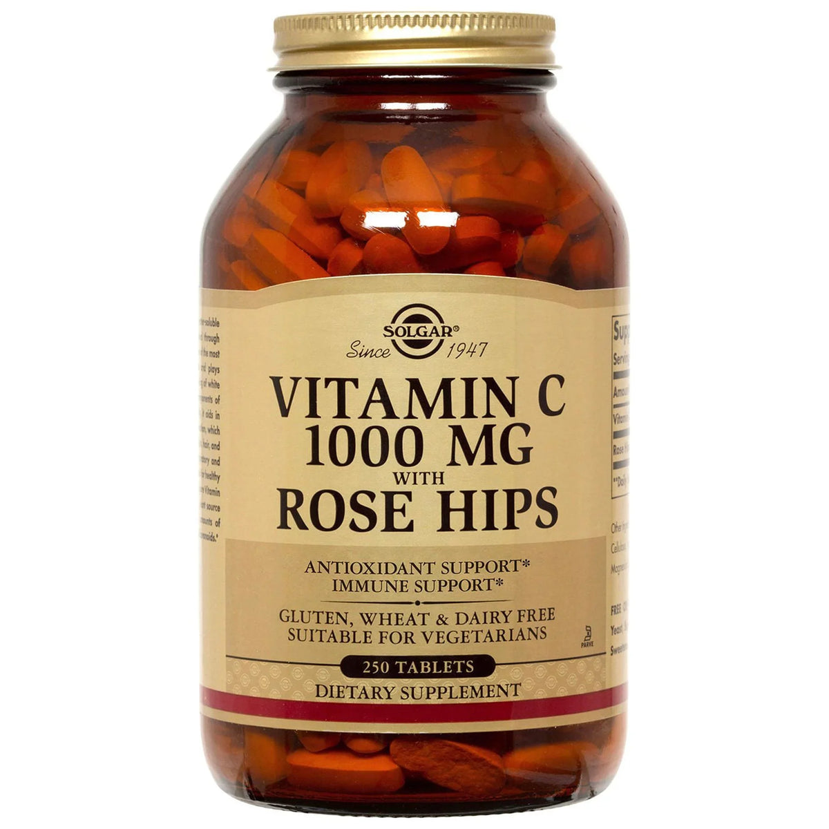 Sizeolgar Vitamin C with Rose Hips 1000 mg - 250 Tablets