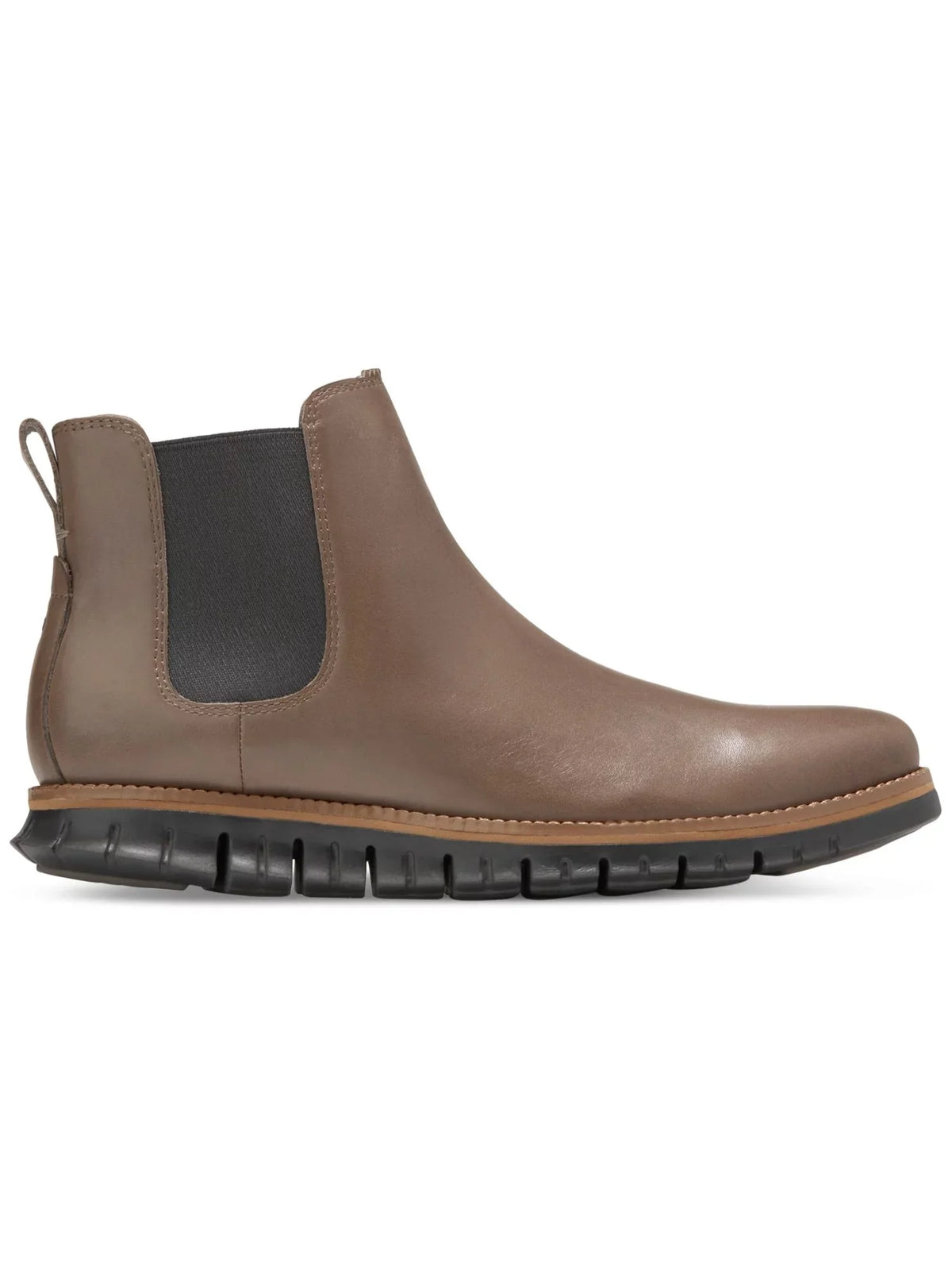 COLE HAAN GRANDSizeERIESize Mens Brown Waterproof Comfort Zerogrand Round Toe Wedge Chelsea 8 M