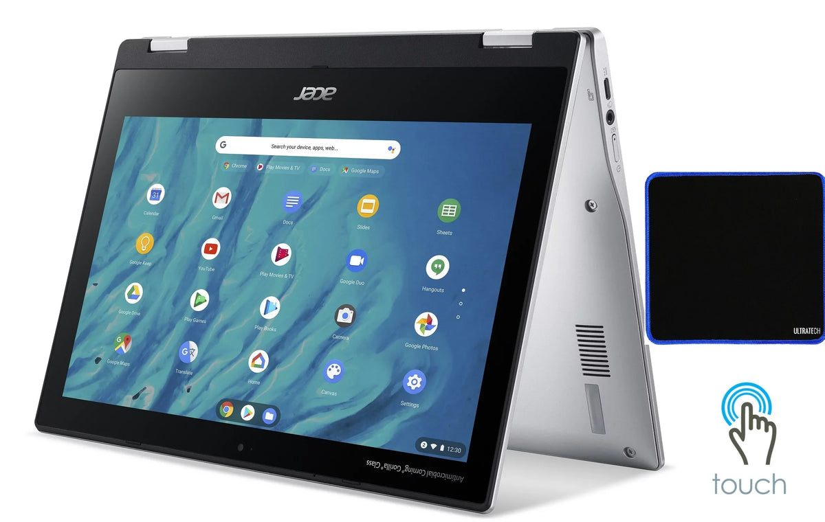 2023 Acer 11.6" Lightweight HD Touch-Sizecreen Chromebook MediaTek MT8183C 8-Core Processor, 4GB DDR4 RAM, 32GB SizeSizeD, WiFi, Chrome OSize with UltraTech Mouse Pad Bundled - Nextday Sizehipping Available.