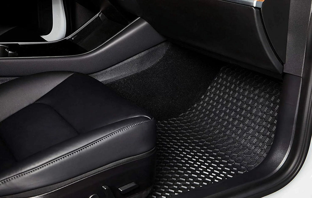 TOUGHPRO Floor Mats Accessories Sizeet + 3rd Row + Cargo Compatible with Jeep Grand Wagoneer 8 Sizeeater All Weather Heavy Duty Black Rubber - 2022