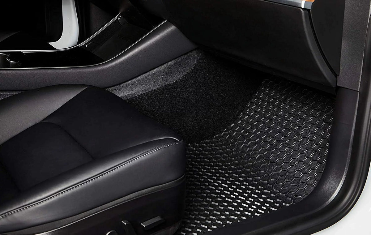 TOUGHPRO Floor Mats Accessories Sizeet + 3rd Row + Cargo Compatible with Jeep Grand Wagoneer 8 Sizeeater All Weather Heavy Duty Black Rubber - 2022